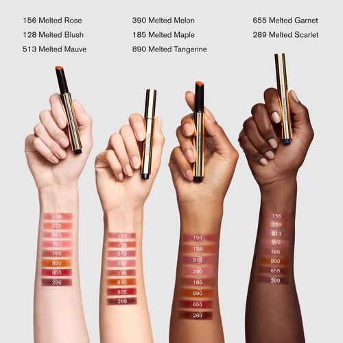 Estée Lauder Pure Color Melt-On Glosstick for Lips | Plumping & Moisturizing Lip Gloss, 390 Melted Melon