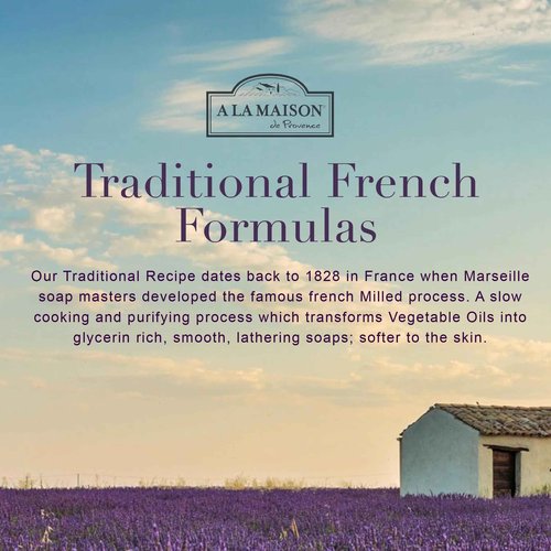 A LA MAISON de Provence Liquid Soap Honeysuckle, 16.9 Fl Oz (Pack of 3)