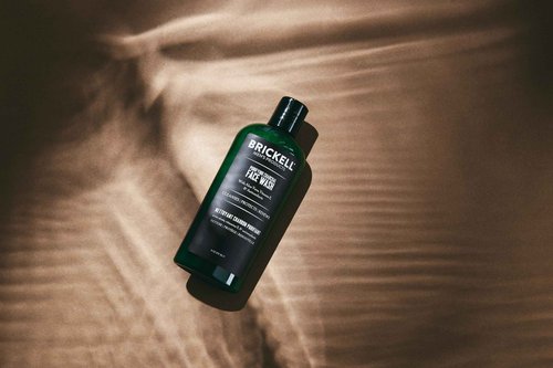 Brickell Men's Purifying Charcoal Face Wash for Men, Natural and Organic Daily Facial Cleanser, 8 Ounce, Scented