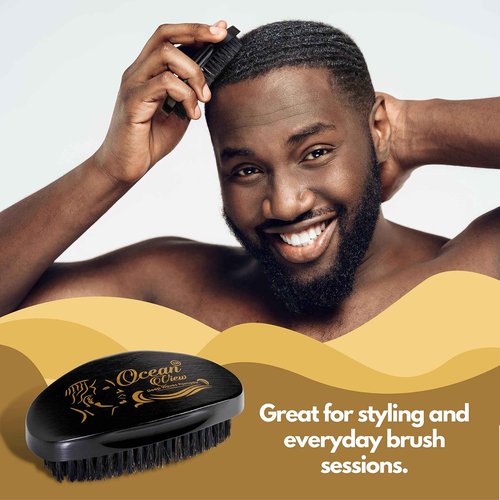OCEAN VIEW DEEP WAVES POMADE 360 Wave Brush + 360 Wave Grease