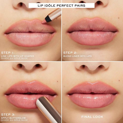 Lancôme Lip Idôle Squalane-12 Butterglow™ Hydrating Lip Balm – Instant Shine, 24H Hydration, and Buildable Color for Smooth & Moisturized Lips - 10 KEEP IT GLOWY