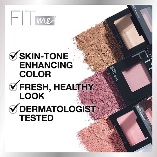 Maybelline Fit Me Blush | Buff | Lightweight | Blendable | Long-lasting