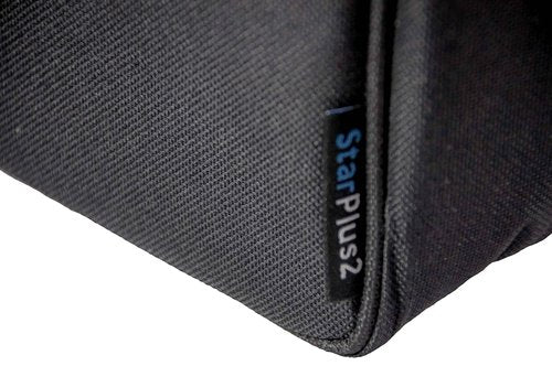 StarPlus2 Large Padded Pill Bottle Organizer with Emergency Card, Medicine Bag, Case, Carrier for Medications, Vitamins, and Medical Supplies - Travel Medicine Organizer, Home Storage Med Bag - Black