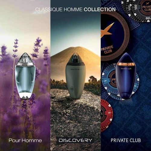 Mauboussin - Private Club 100ml (3.3 Fl Oz) - Eau de Parfum for Men - Woody & Oriental Scents