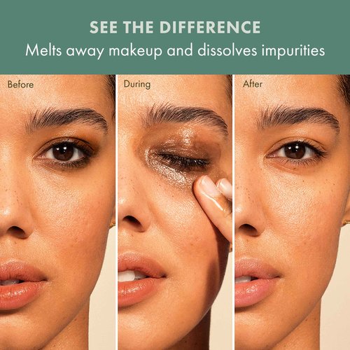 Origins Checks and Balances Milky Oil Cleanser + Makeup Melter | Softens Skin & Removes Makeup | With Squalane & Plant-Derived Glycerin, 5 Fl Oz