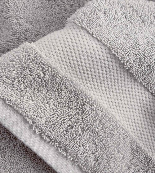 Delara Towels Cotton Washcloths Set 100% Organic Cotton, GOTS Certified Premium Quality Face Cloths, Feather Touch Technology Highly Absorbent and Soft Feel Fingertip Towels, Pack of 6