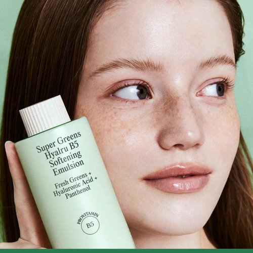 Farm Rx Super Greens Hyalru B5 Softening Emulsion (5fl oz) - Lightweight, Hydrating, Balancing, Soothing Moisturizer. Korean Skin Care. Hyaluronic Acid, Panthenol, Vegan.