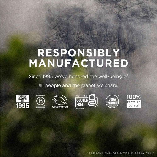 EO Organic Deodorant Spray, 4 Ounce (Pack of 3), Rose Lemon, Organic Plant-Based, Botanical Extracts