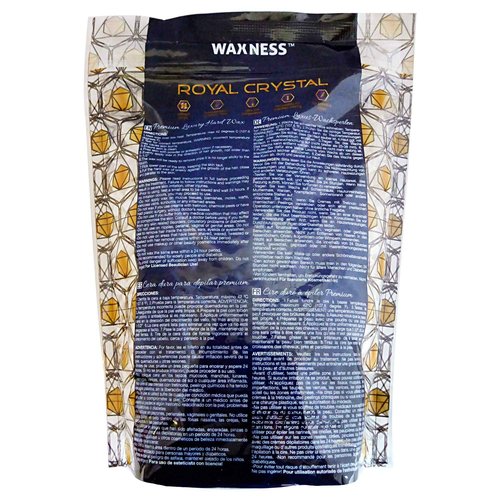 Waxness Wax Necessities Luxury Polymer Blend Hard Royal Crystal Wax 1.65 Pound