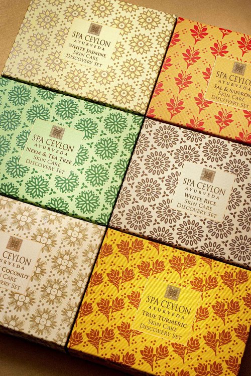 Spa Ceylon Virgin Coconut Skin Care Discovery Set | Travel Size Face Care Set | Organic Face Wash, Masque, Face Cream & Protector | For Normal to Dry Skin