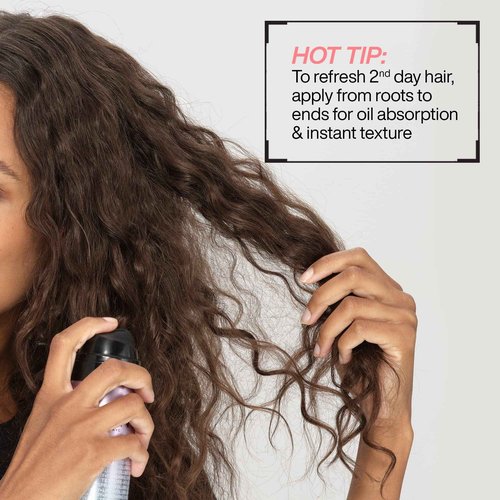 Redken Dry Texture Hairspray For All Hair Types - Lightweight Volumizing Spray, Airy and Beachy Texture, Medium Hold