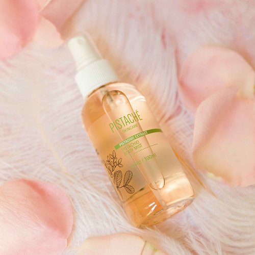 Pistaché Skincare Pistachio Oil Body Mist | Sweet Nutty Biscotti Fragrance | Refreshing & Hydrating Body Spray, 3.4 oz