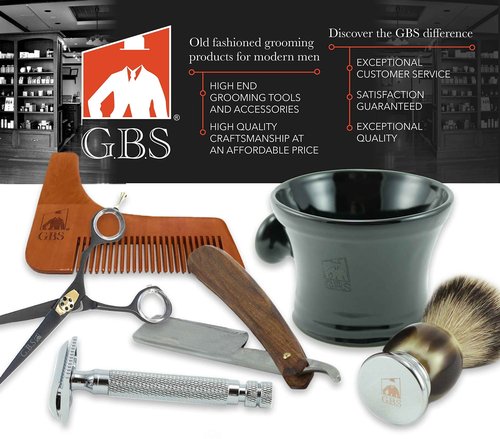 G.B.S Durable Leather Case for Straight Razor