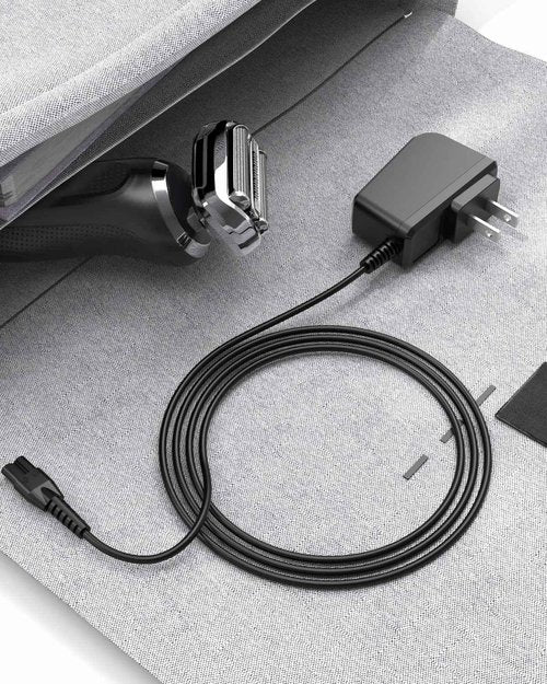6FT HQ8505 Power Cord Fit for Philips Norelco MG5750 MG7750 MG7770 MG7790 QP6531 QP6520 Charger Cord Electric Shaver Razor Beard Trimmer 15V