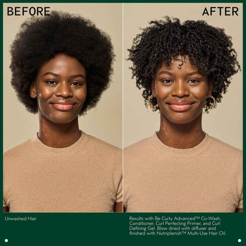 Aveda Be Curly Advanced Coil Definer Gel | Strong Hold Gel for Coily Hair | Defines & Protects from Humidity | Silicone Free | 93% Naturally Derived*, 8.8 Ounce