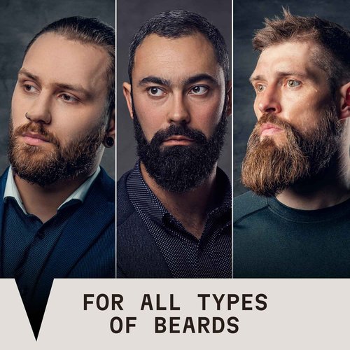 Beard Balm for Men - Leave in Beard Conditioner - Styling Balm Made with Naturally Derived Beard Butter, Argan & Jojoba Oils (1 Ounce (Pack of 4), Citrus, Vanilla, Sandalwood, & Cedarwood)