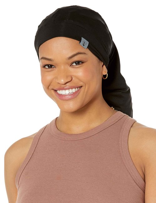 Fairy Black Mother Dreadlocks Locs Cap (Black, XLarge)