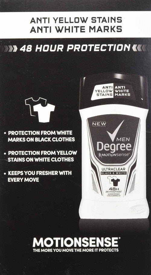 Degree Men Adrenaline Series Antiperspirant & Deodorant 2.7oz 5pack +1.7oz extra
