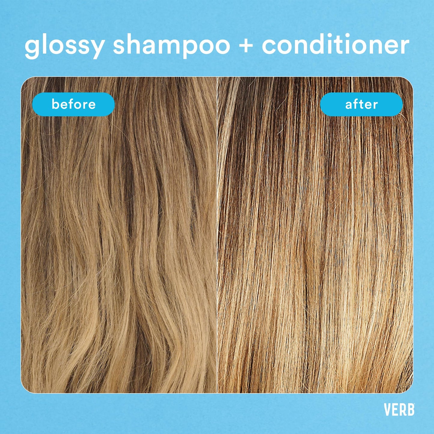 VERB Glossy Shampoo, 32 fl oz