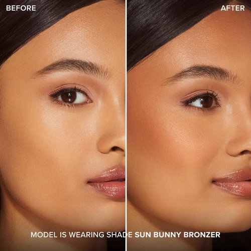 Too Faced Sun Bunny Bronzer | Buildable Highlighter + Bronzer Duo for Luminous Glow and Sun-Kissed Finish, 0.28 Ounce