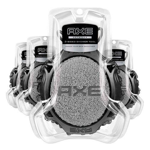 AXE Shower Tool Skin Cleanser for Smoother Skin Detailer Exfoliates & Gently Cleanses One Size, (Pack of 1)