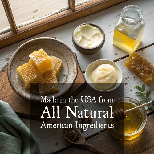 Bush Pilot Wagyu Beef Tallow Balm for Face, Body and Bush - Handmade in Alaska USA, Small Batch Moisturizer with Honey, Beeswax, Shea Butter - Non-Greasy, Fast Absorbing for Men & Women