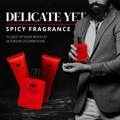 Perfume for Men Gift Set – INSPIRED by A WORLD RENOWNED MEN'S PERFUME – Cranberry, Grapefruit, Italian Lemon, Warm Woods – Fresh, Spicy, Woody, Long-Lasting – Premium Mens Cologne 100ml x3