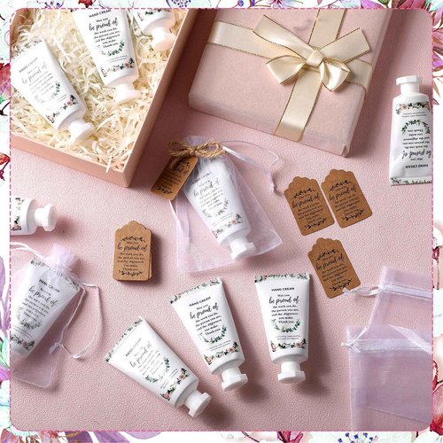Dansib 24 Sets Hand Mini Lotion Bulk Employee Appreciation Gifts Travel Size Hand Cream Inspirational Thank You Gifts for Christmas Teachers Coworkers Employee Staff Team Nurse(Fresh)