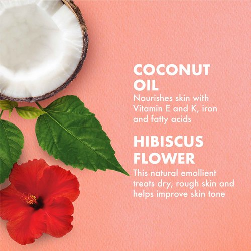 SheaMoisture Bath, Body & Massage Oil, Coconut & Hibiscus, 2-Pack – Illuminating Moisturizer for Dry Skin, 8 Oz Ea