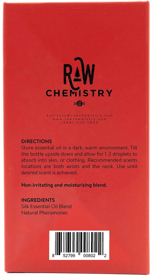 RawChemistry for Him - A Pheromone Infused Cologne Oil - Bold, Extra Strength Formula 15 ml.