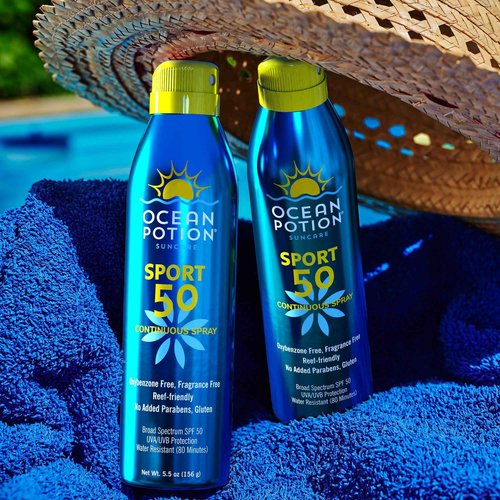 Ocean Potion Sport SPF#50 5.5oz C-Spray (Pack of 2)
