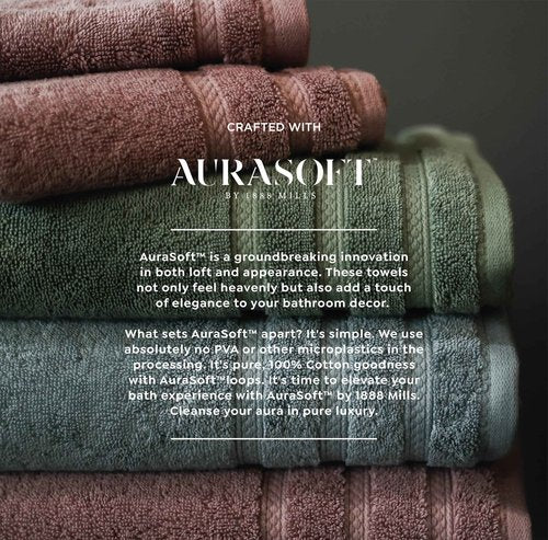 1888 Mills 625 GSM Premium 100% Cotton Washcloths – Pack of 4 Luxury Washcloth Set, Highly Absorbent & Quick-Dry – Plush, Luxurious Feel for Face, Bath, and Spa – Durable & Long-Lasting