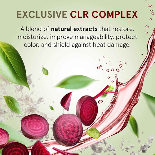 INOAR DayMoist Ultra Moisturizing Hair Mask with Beet Extract for Intense Conditioning & Shine, 8.8 Fl Oz