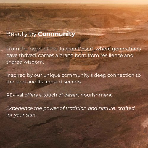 REvival Smoothing Body Milk With Deadsea Minerals & Jojoba Oil - Enriched with Desert Oils | Moisturizing & Smoothing - 250 ml
