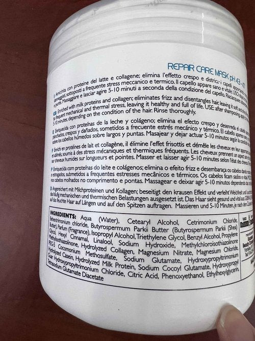 Ever Ego Repair Care Milk Collagen Mask 1000ml 33.8oz