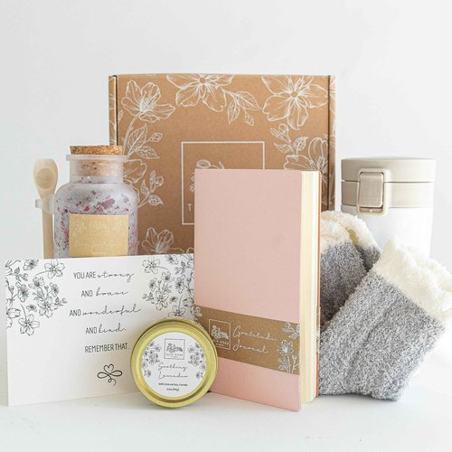Thinking of You Gifts for Women – Birthday Box, Care Package, Spa Kit, Get Well Gift Baskets, Cheer Up and Relaxation Gift Set