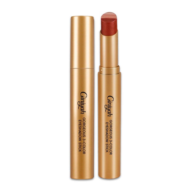 3 Color Eyeshadow Stick Set - Long Lasting Waterproof Creamy Eye Makeup