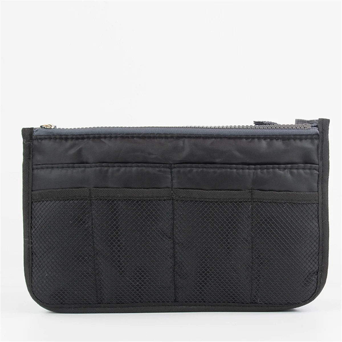Large Capacity Bi-fold Storage Bag with Double Zipper for Household Organization
