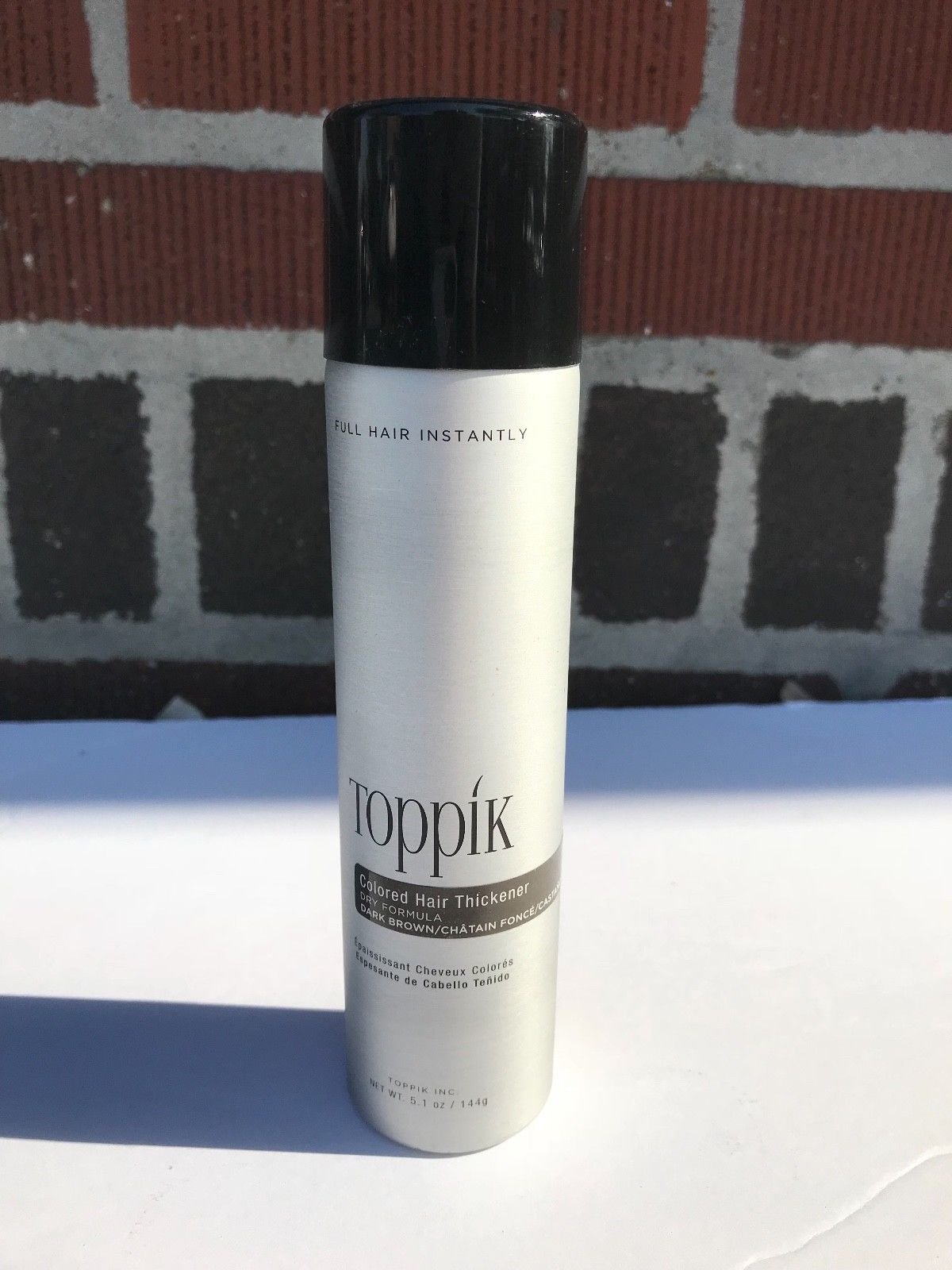 Colored Hair Spray Thickener - Fuller, Thicker Hair & Root Touch-up 5.1 oz