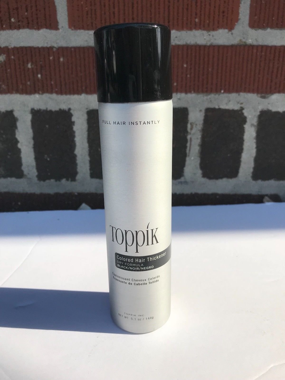 Colored Hair Spray Thickener - Fuller, Thicker Hair & Root Touch-up 5.1 oz