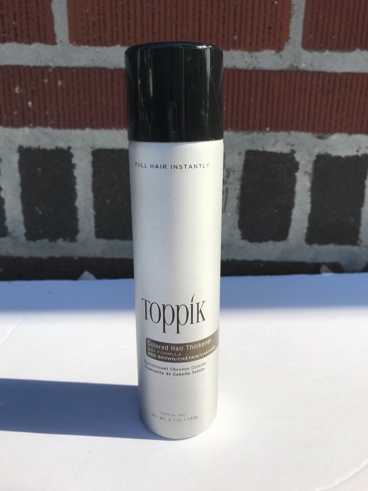 Colored Hair Spray Thickener - Fuller, Thicker Hair & Root Touch-up 5.1 oz