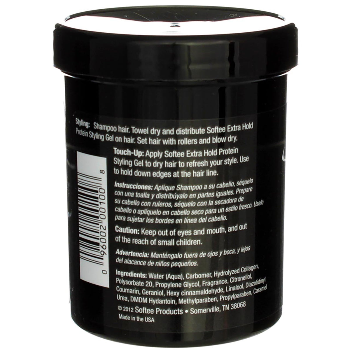 Extra Hold Protein Styling Gel, 8 oz