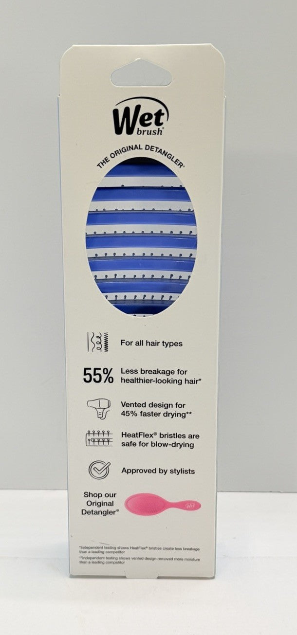 Vented Detangling Hair Brush for Wet & Dry Hair - Sky Blue