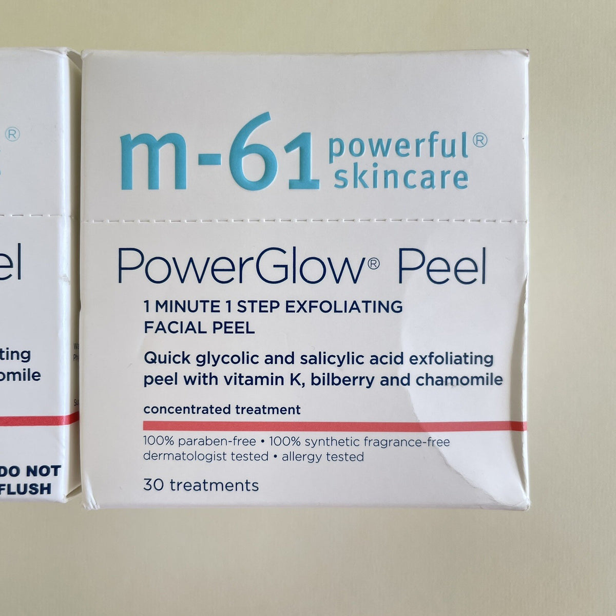 PowerGlow Peel Exfoliating Facial Treatment, 60 Count