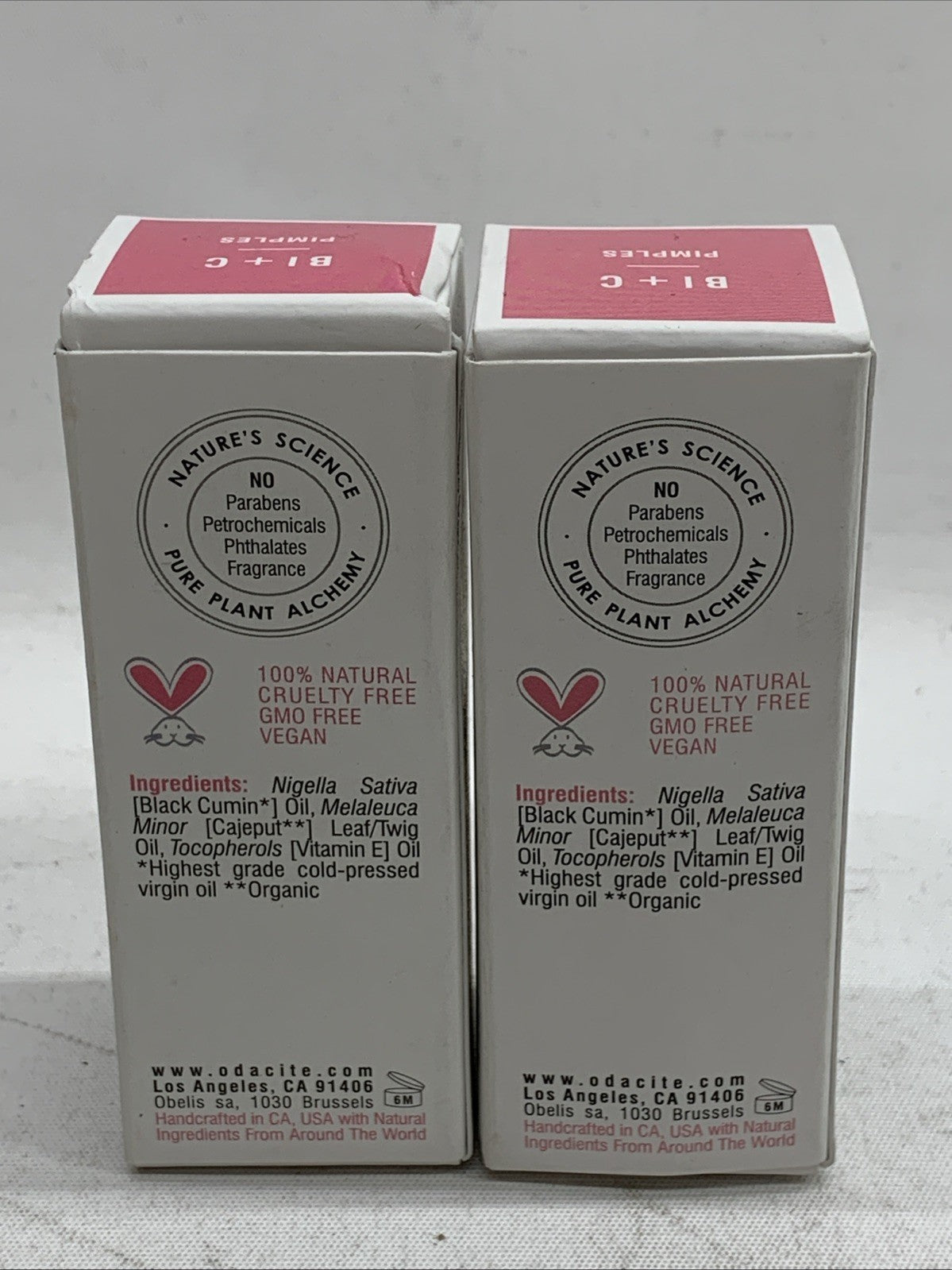 Face Serum & Acne Mask Set - Pore Cleanser & Facial Oil, 0.17 fl oz, Pack of 2