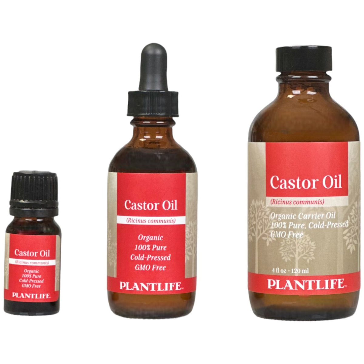 Plantlife Carrier Oil Set - Cold Pressed, Non-GMO, Skin & Hair Care