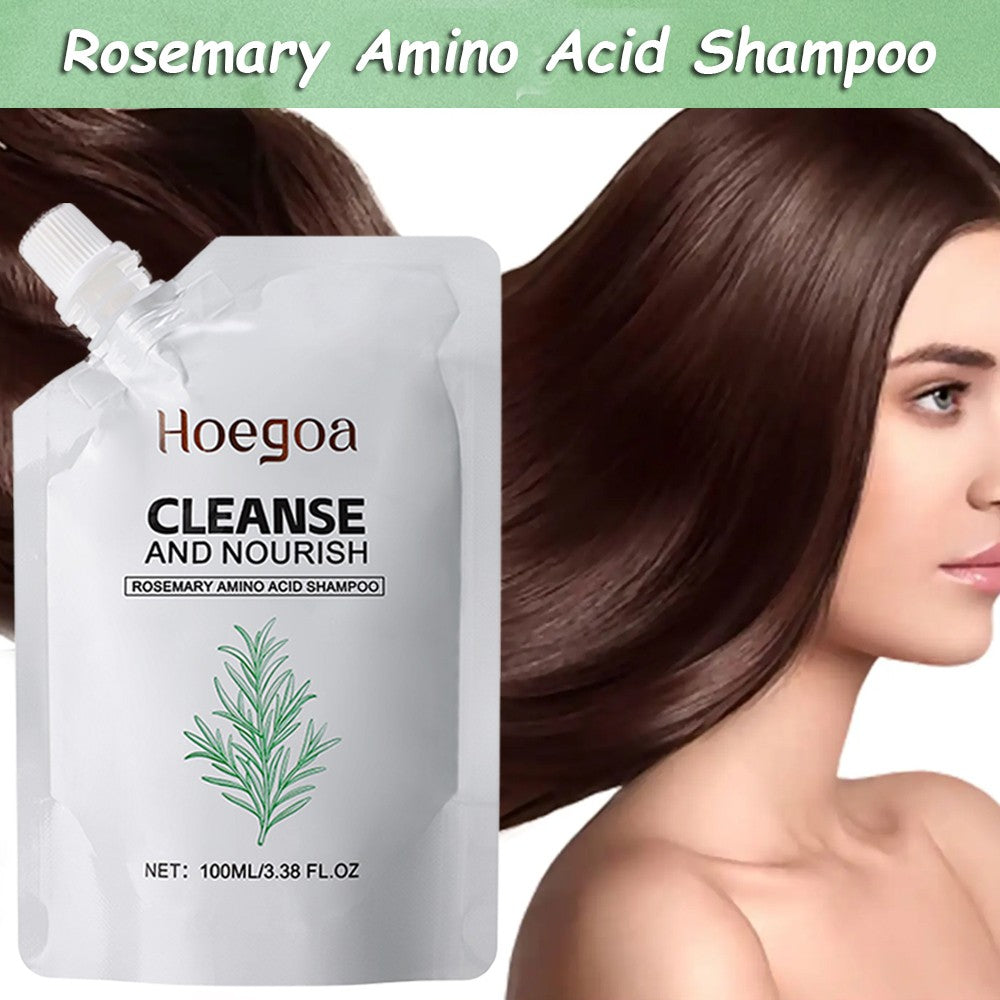 Amino Acid Shampoo with Rosemary for Hair Loss & Scalp Care - 4 Pack