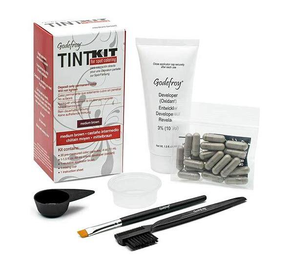 Professional Tint Kit for Hair and Facial Hair - 20 Applications, No Odor