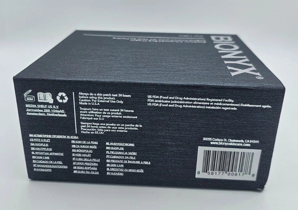 BIONYX Platinum Advanced Eye Cream - 30g Hydrating Eye Treatment