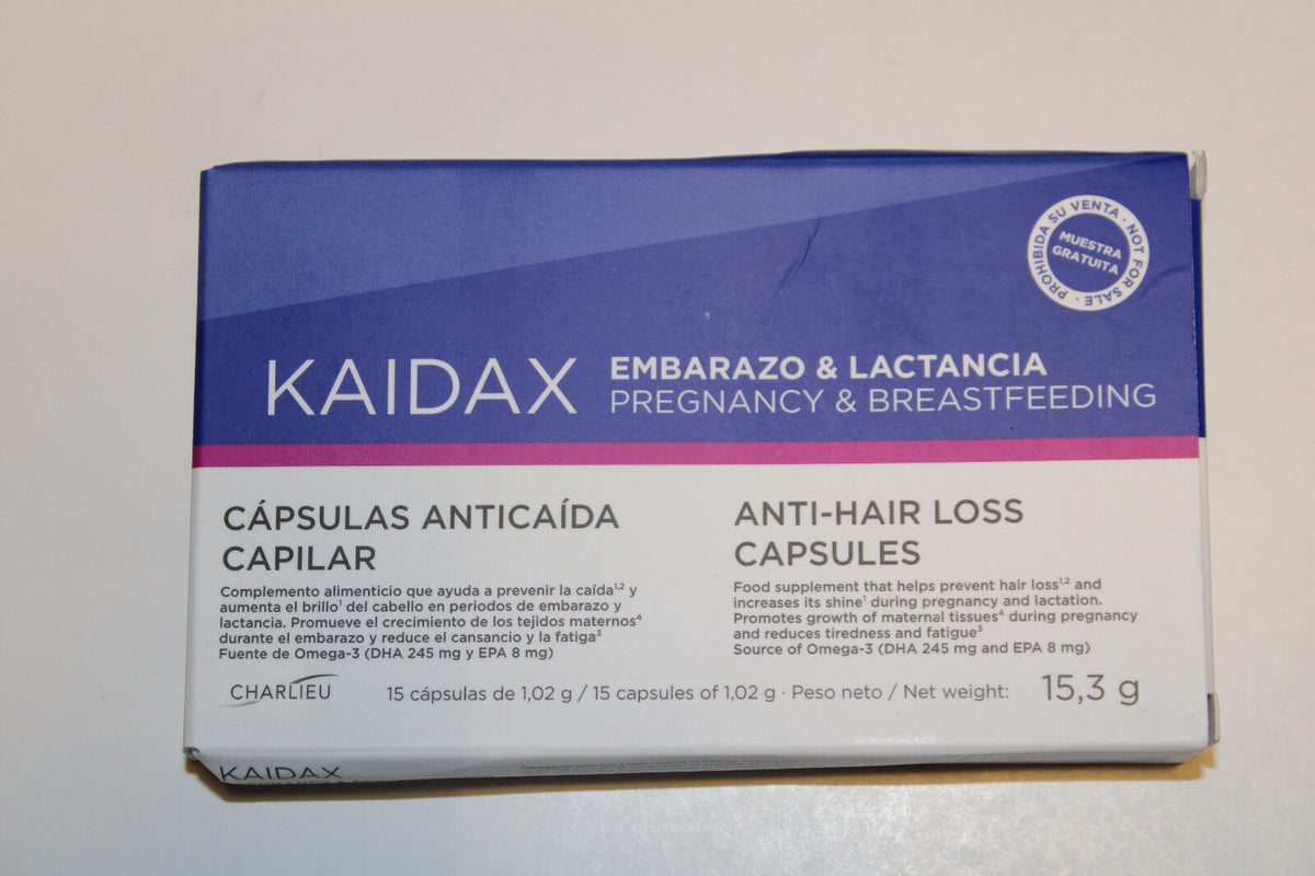 Topicrem Kaidax Pregnancy & Breastfeeding Anti-Hair Loss 15 Capsules